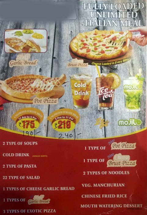 Pizza City - Pratap Plaza - Pratap Nagar - Jaipur image 3